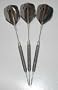 P4 Silver' 22 grams Rough Grip, 90% Tungsten, Fixed Point Darts
