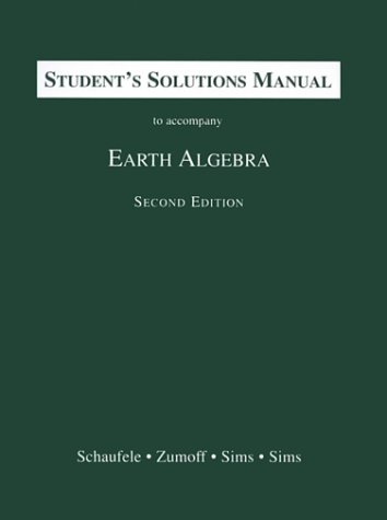 earth algebra college algebra with applications
