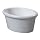 Carlisle S31002 Melamine 2 Oz. Oval Melamine Ramekin, White (Case of 48)