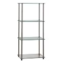 Glass 4-Tier Tower