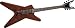 Dean ML XM Solid Body Electric Guitar, Mahogany Finish, Trans Black