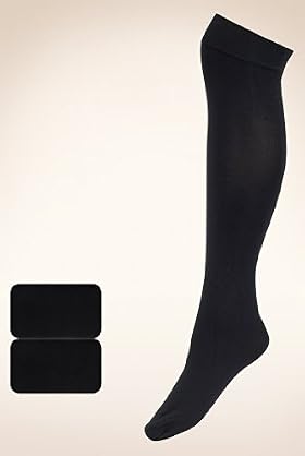 Marks And Spencer 2 Pairs Of Bodysensor&trade; 100 Denier Opaque Knee Highs