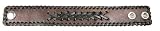 Genuine Leather Bracelet - Length: 9 - Width: 40 mm