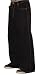Kikwear Unisex 28'' Bottom Pants (Black)