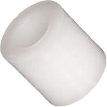 Round Spacer, Nylon, Inch, 1/2" Length, 1/4 Screw Size, Pack of 100