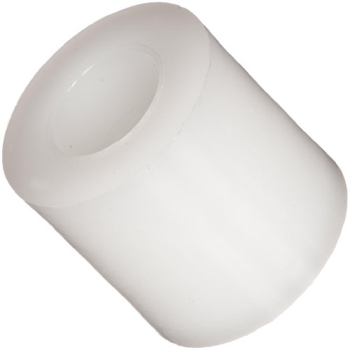 Nylon 6/6 Spacer, 1/2 Long x 0.500 OD x 0.257 ID for 1/4 Screw Size (Pack of 100)