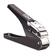 McGill Metal Products 16500 Badge/Slot Punch, 9/16w x1/8h Horizontal Hole, 1/2 Throat Reach, Black/Chrome