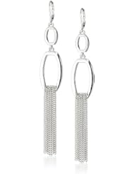 T Tahari Gold or Silver Tone Tassel Drop Earrings