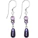 Handcrafted Austrian Crystal Pearl Passion Earrings