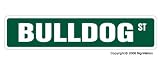 BULLDOG -Street Sign- collectable dog lover great gift