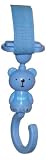 Abstract Hook N Stroll Stroller Accessory Clip - 2 Pack (Blue)