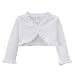 Cherokee Fresh White Infant Girls' Ruffle Sweater - 18M