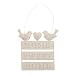 Sass & Belle Home Sweet Home Plaque - 18 X 15 Cm