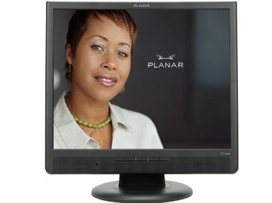 Planar PL1910M/1280X1024/1000:1/DVI/SPK/STAND Viewing Angle Color Black