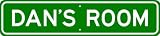 DAN ROOM SIGN - Personalized Gift Boy or Girl, Aluminum