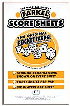 Pocket Farkel Score Sheets