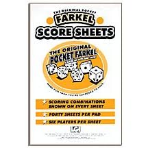 Pocket Farkel Score Sheets