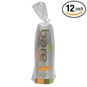 bare (TM) by Solo 18-Ounce Recycled PET Cups, 24-Count Packages (Pack of 12)