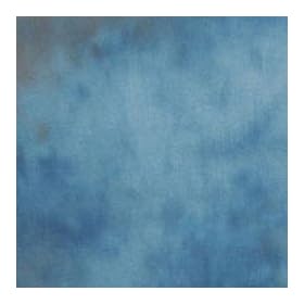 Westcott Masterpiece Muslin Sheet Background, 10' x 24', Costa Brava Blue