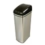 iTouchless Stainless-Steel Hands-Free 13-Gallon Infrared Automatic Trash Can