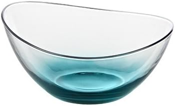 Papaya Glass Serving Bowl
