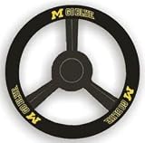 Michigan Wolverines Leather Steering Wheel Cover
