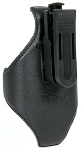 Wireless: PalmOne 92455PLMIN Palm Leather Latch Holster for Treo 600, 650