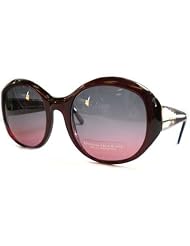 Donna Karan 9809S BROWN PINK GRAY GRADIENT Sunglasses 604 by Donna Karan