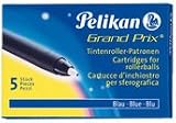 Produkt-Bild: Tintenroller Patronen KM/5 blau f&uuml;r Grand Prix