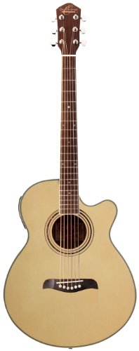 Oscar Schmidt OG10CEN Folk Acoustic Electric Guitar