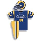Saint Louis Rams Youth NFL Team Helmet and Uniform Set by Franklin Sports (Small)