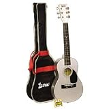 Lauren 30'' Steel String Acoustic Guitar Package - Metallic Silver - ( Super Sale !! )