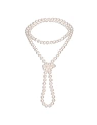 7-7.5 MM Akoya Cultured Pearl Strand, 36"