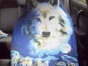 Brand New Nice Wolf Suv Truck Car Seat Cover Set of 2