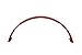 Replacement Headphones Headbands Top Head Band Repair Parts Compatible with Beats Solo HD Wired Headphones -Red