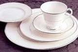 Waterford Fine China Lismore Platinum Mug, Set of 4