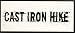CAST IRON HIKE - Logo - Sticker