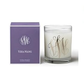 VERA WANG Floral Bouquet Classic Candle