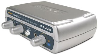 M-Audio Fast Track US44010 USB Audio Interface with Session Software