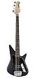 Ernie Ball Music Man Big Al 5 String Bass - Single Humbucker Sapphire Black Rosewood Fretboard Black Pickguard