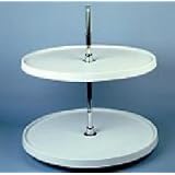 16 Diameter Full Circle Lazy Susan Polymer Sets Almond by Rev-A-Shelf