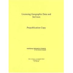 Licensing Geographic Data and Services