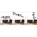 Chocolat Wall Sticker French Decoration- repositionable