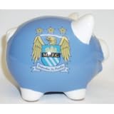 Manchester City FC Piggy Bank - Sky Blue