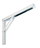 Knape & Vogt Folding L-Bracket 16x10-1/2 White