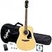 DR-90 Acoustic Player Pack Acoustic Guitar Natural