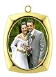 Custom Large Oval Photo Pendant *Gold Tone* Created From Your Favorite Photo