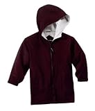 Port Authority - Youth Team JacketMaroon/Light Oxford-XS
