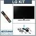LG 42SL90 42" Edge-lit LED LCD TV with Accessory Kit (2 HDMI Cables, 1 RGB Cable, 1 Audio Cable, Plasma / LCD Clean Kit, Monster 6 Outlet Surge Protection)