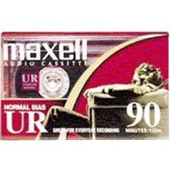 Maxell(R) Cassette Audio Tape, 90-Minute Normal Bias Standard, Pack Of 5